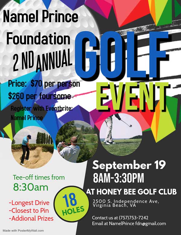 2nd Annual Golf Tournament