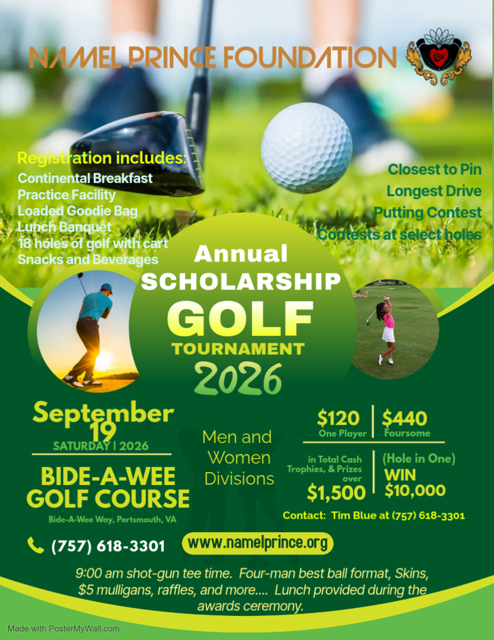 Annual Scholarship Golf Tournament 2026